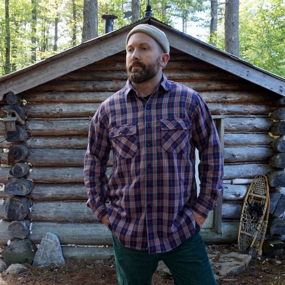 L.L. Bean Other - LL Bean Timberline Plaid Shirt. Made in Maine USA.